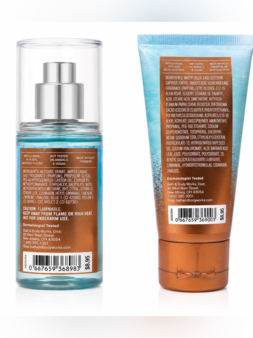 Bath & Body Works At The Beach Fine Mist & Body Cream - Picture 2 of 4